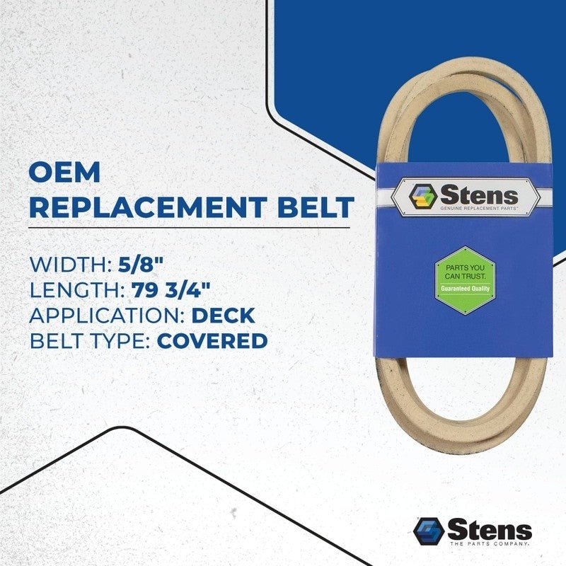 REPLACES CUB CADET ENGINE TO DECK BELT 01009787P Z - FORCE 48" 5 8" STENS 265 - 800 - OPE Quality Parts
