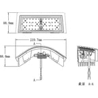 TIGER LIGHTS REPLACES JOHN DEERE LED AMBER CORNER LIGHT RE55150 STENS TL8045 - OPE Quality Parts