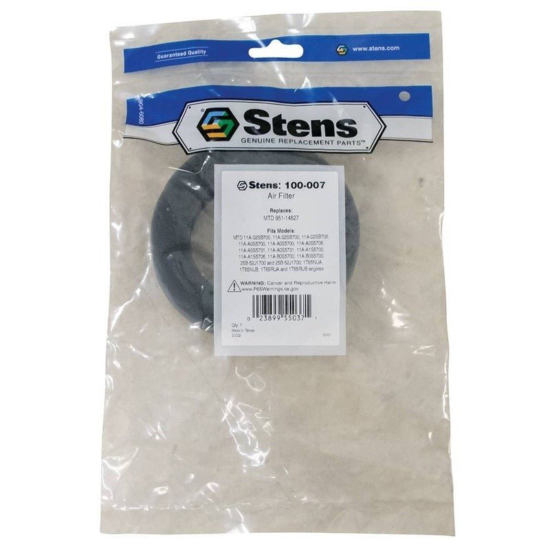 REPLACES MTD AIR FILTER 951 - 14627 11A - 02SB700 ENGINES 11A - 02SB706 STENS 100 - 007 - OPE Quality Parts