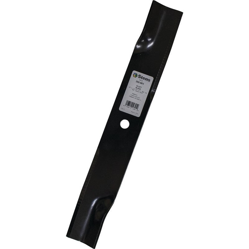 REPLACES EXMARK HI - LIFT BLADE 103 - 6584 - S 18 INCH 038 - 3000 - 00 18" STENS 355 - 061 - 6 - OPE Quality Parts