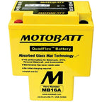 MOTOBATT BATTERY MB16A 31500 - ME9 - 611 HONDA FOR CAPACITY (10HR) STENS MB16A - OPE Quality Parts