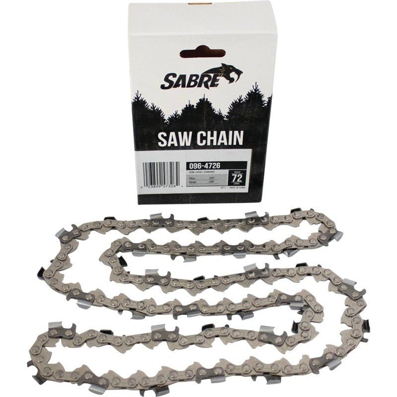 SABRE CHAINSAW CHAIN K2C - 072G HUSQVARNA ECHO FITS MT147 J72 H2172 STENS 096 - 4726 - OPE Quality Parts