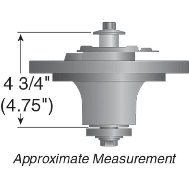 REPLACES GRASSHOPPER SPINDLE ASSEMBLY 623760 41 48 52 FITS 41" STENS 285 - 963 - OPE Quality Parts