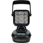 TIGER LIGHTS RECHARGEABLE LED MAGNETIC WORK LIGHT FLASHING AMBER 4" STENS TL2460 - OPE Quality Parts