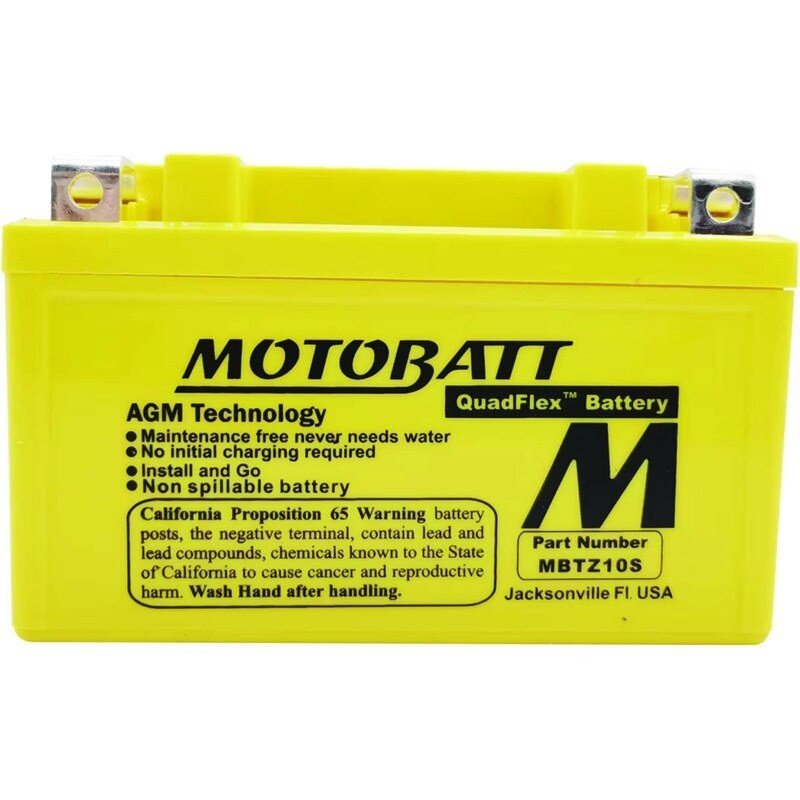 MOTOBATT BATTERY CF MOTO 31020700 MBTZ10S HONDA MOTORCYCLE 813100 STENS MBTZ10S - OPE Quality Parts