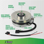 XTREME PTO CLUTCH 117 - 1252 TITAN ZX4800 ZX4820 ZX5400 ZX5420 ZX6000 STENS X0481A - OPE Quality Parts