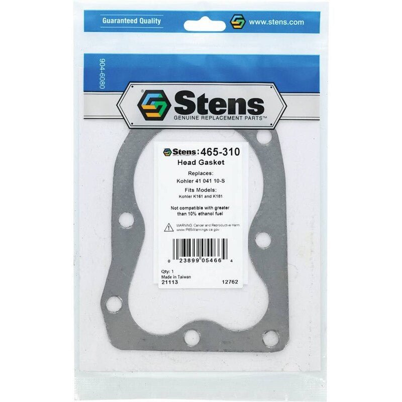 REPLACES KOHLER HEAD GASKET 41 041 10 - S 05 05 FITS K161 K181 STENS 465 - 310 - OPE Quality Parts