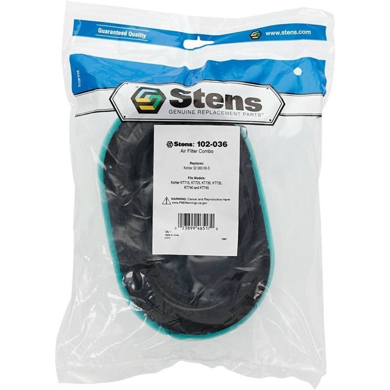 12PC REPLACES KOHLER AIR FILTER COMBO 32 083 09 - S 09 09 CUB STENS 102 - 036 - 12 - OPE Quality Parts