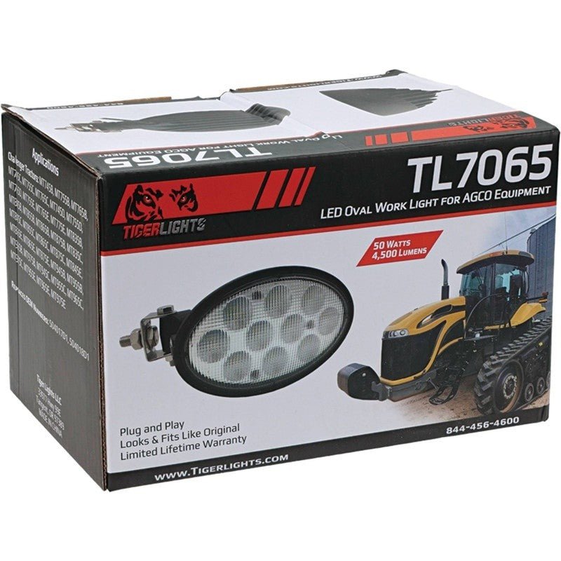 TIGER LIGHTS REPLACES AGCO LED TRACTOR LIGHT 504017D1 CHALLENGER STENS TL7065 - OPE Quality Parts