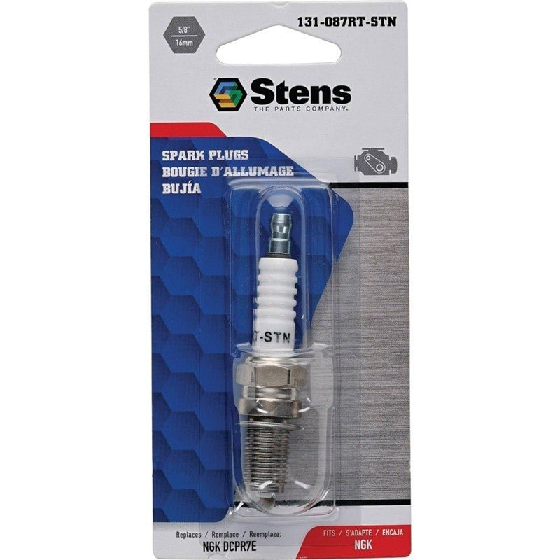 10PC REPLACES NGK SPARK PLUG DCPR7E 25 132 28 - S 28 - S1 SMALL STENS 131 - 087RT - STN - OPE Quality Parts