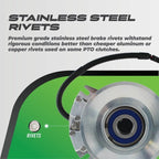 XTREME PTO CLUTCH 781039K MINI STANDARD SUPER Z 52 60 72 781039 STENS X0243A - OPE Quality Parts