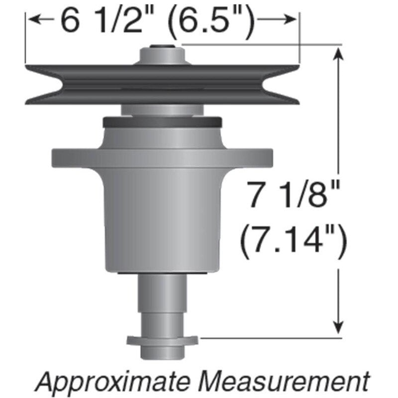 REPLACES EXMARK SPINDLE ASSEMBLY 1 - 634972 LAZER Z S N FITS 150 STENS 285 - 929 - OPE Quality Parts