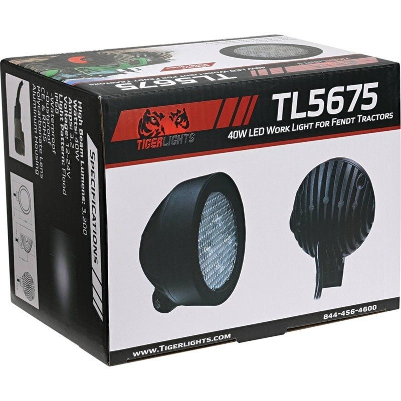 TIGER LIGHTS REPLACES FENDT LED LIGHT 72482555 AGCO 714 716 718 STENS TL5675 - OPE Quality Parts