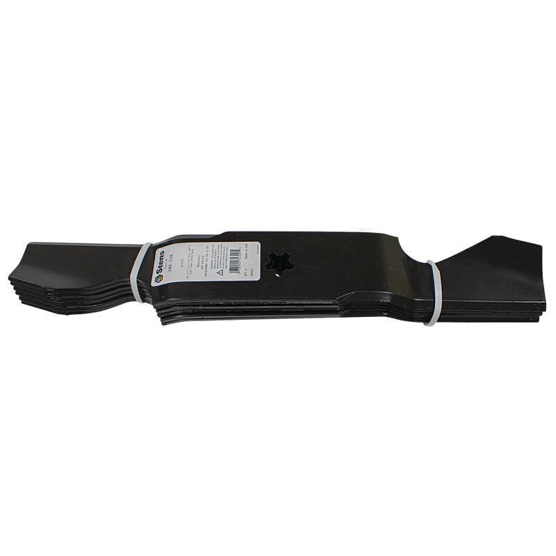 REPLACES ARIENS HI - LIFT BLADE 594892901 AYP UNIVERSAL 18.5IN 6PK STENS 340 - 226 - 6 - OPE Quality Parts