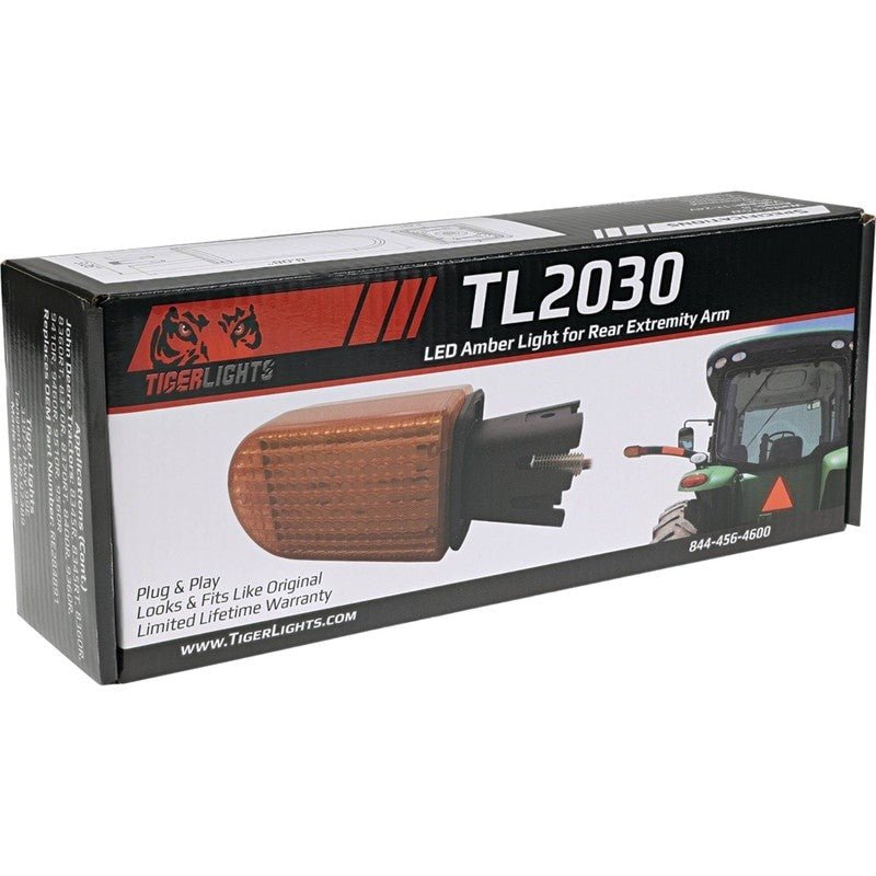 TIGER LIGHTS REPLACES JOHN DEERE LED AMBER LIGHT RE284891 FITS 4040 STENS TL2030 - OPE Quality Parts
