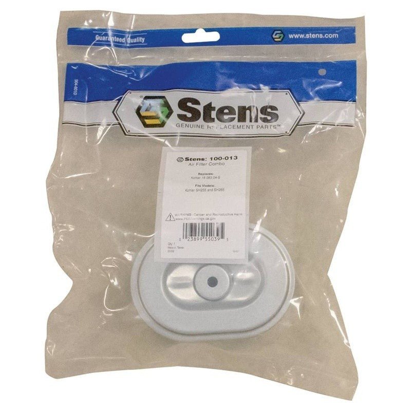 REPLACES KOHLER AIR FILTER COMBO 18 083 04 - S 4" FITS SH255 2 7 8" STENS 100 - 013 - OPE Quality Parts
