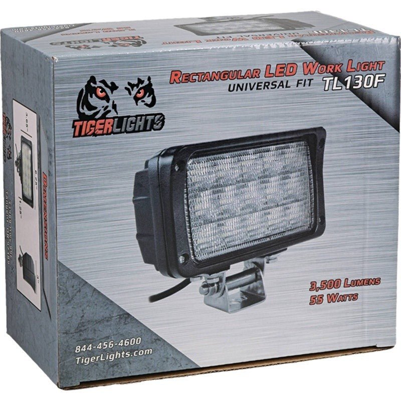 TIGER LIGHTS REPLACES TIGER LIGHTS LED FLOOD LIGHT 4IN ROUND 12 - 24V STENS TL130F - OPE Quality Parts