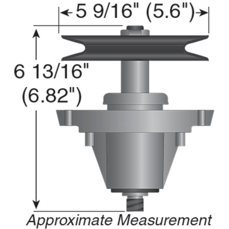 REPLACES CUB CADET SPINDLE ASSEMBLY 918 - 06978 FITS RZT - L54 ST54 STENS 285 - 705 - OPE Quality Parts