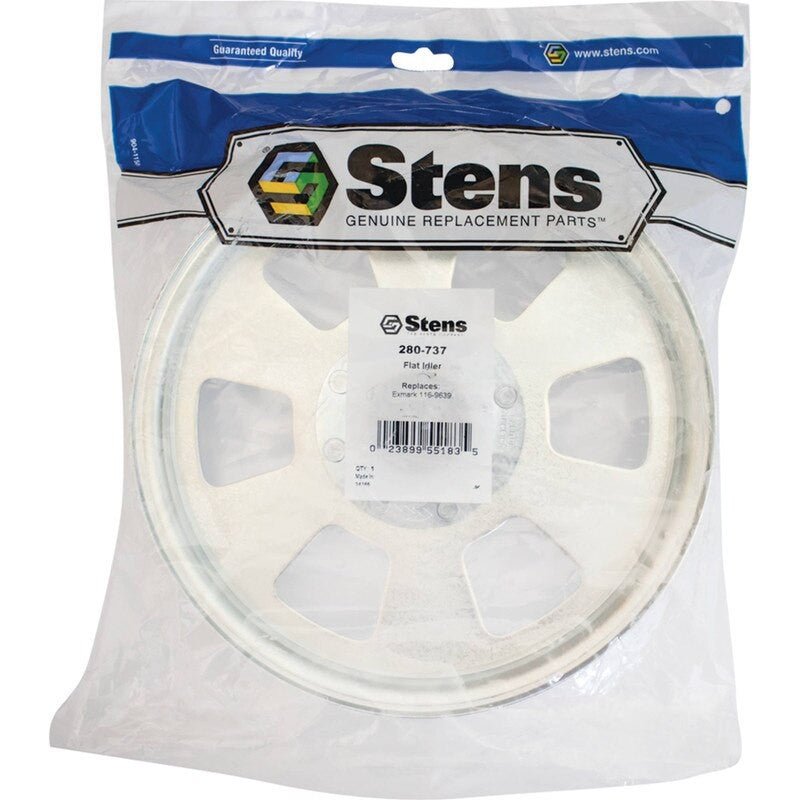 REPLACES EXMARK FLAT IDLER 116 - 9639 FITS LAZER Z MOWERS 1169639 4" STENS 280 - 737 - OPE Quality Parts