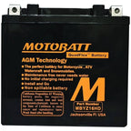 MOTOBATT BATTERY MBYZ16HD 813140 HARLEY DAVIDSON 65958 - 04 12V STENS MBYZ16HD - OPE Quality Parts