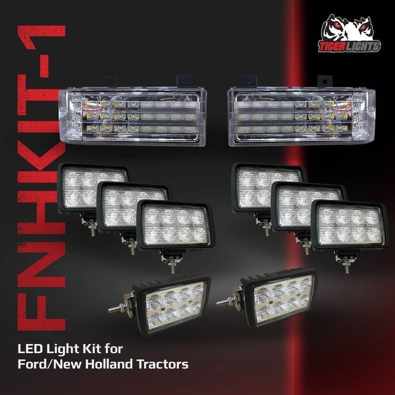 TIGER LIGHTS REPLACES FORD LED LIGHT KIT TL8970L 8670 8770 8870 STENS FNHKIT - 1 - OPE Quality Parts