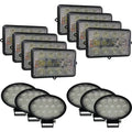 TIGER LIGHTS REPLACES JOHN DEERE LED LIGHT KIT TL9000 9400 9410 STENS JDKIT - 4 - OPE Quality Parts