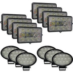 TIGER LIGHTS REPLACES JOHN DEERE LED LIGHT KIT TL9000 9400 9410 STENS JDKIT - 4 - OPE Quality Parts