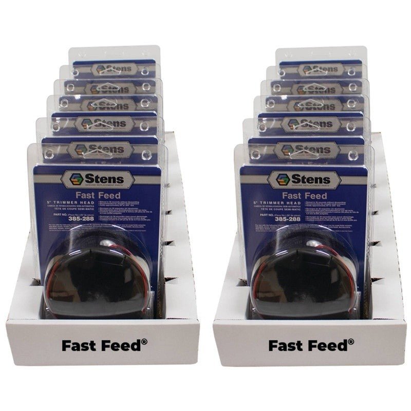 12PC REPLACES SHINDAIWA FAST FEED HEAD 28820 - 08000 TRIMMER FITS STENS 385 - 288 - 12 - OPE Quality Parts