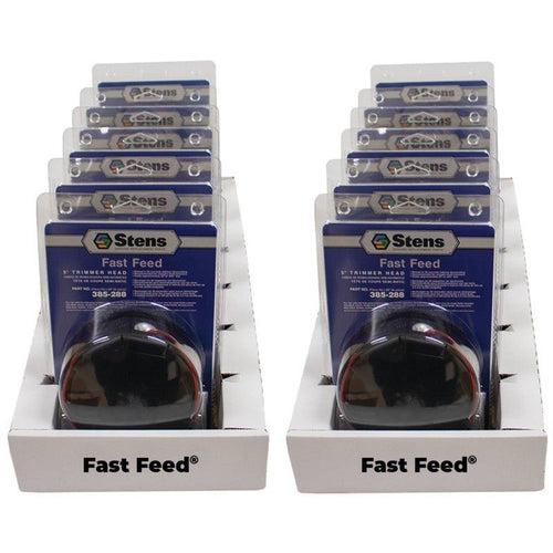 12PC REPLACES SHINDAIWA FAST FEED HEAD 28820 - 08000 TRIMMER FITS STENS 385 - 288 - 12 - OPE Quality Parts
