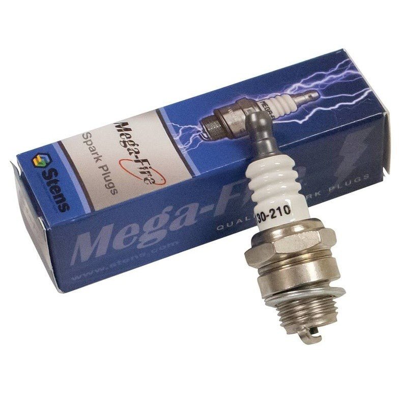 MEGA - FIRE SPARK PLUG REPLACES 843 NGK STIHL FS36 FS40 TRIMMERS STENS 130 - 210 - OPE Quality Parts