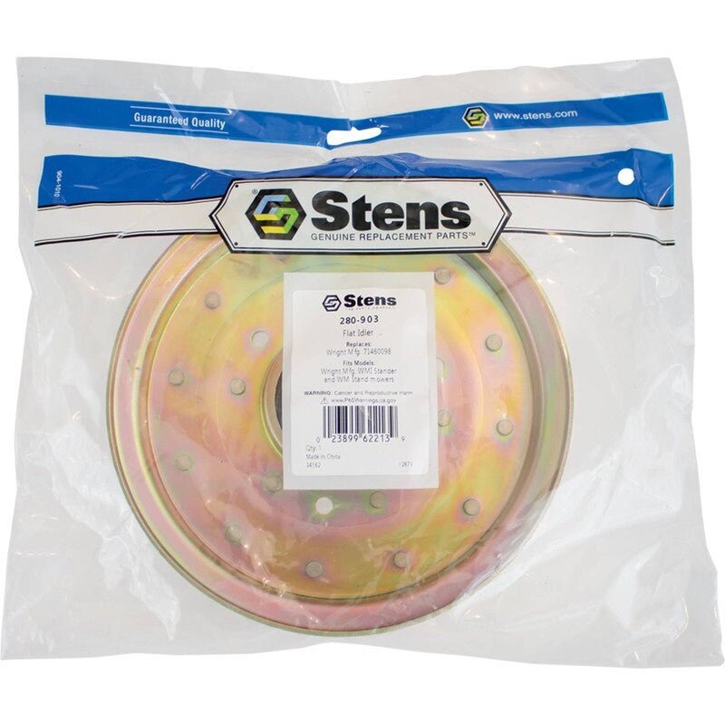 REPLACES WRIGHT FLAT IDLER 71460098 MFG. WMI STANDER 4" 8" 2" STENS 280 - 903 - OPE Quality Parts