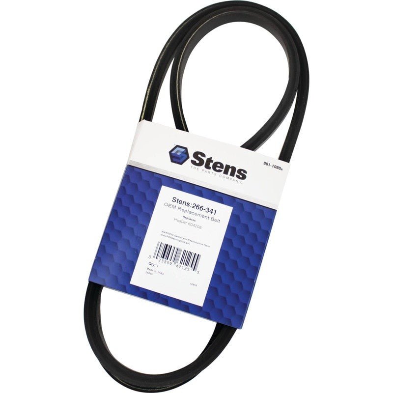 REPLACES HUSTLER DRIVE BELT 604208 SUPER Z 54 - 72 DECKS 65 1 8" STENS 266 - 341 - OPE Quality Parts