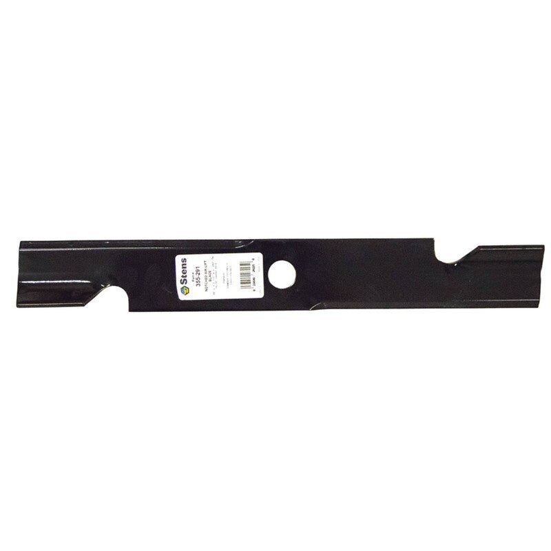 REPLACES EXMARK NOTCHED HI - LIFT BLADE 116 - 5175 - S 18" 103 - 6382 - S STENS 355 - 291 - OPE Quality Parts