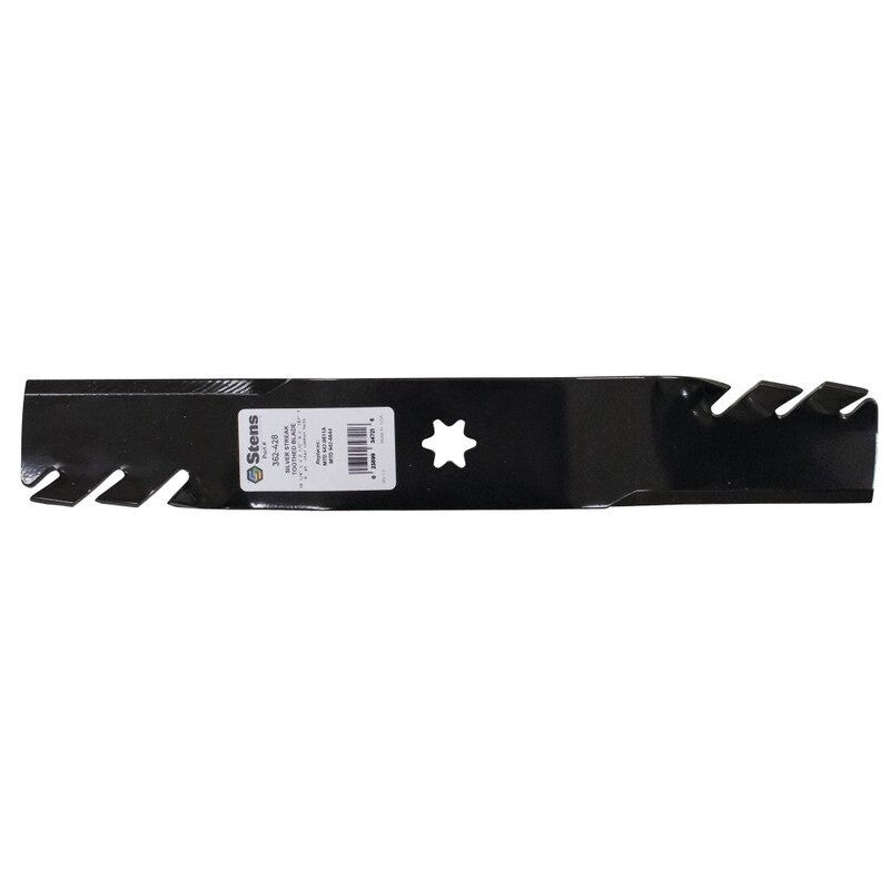 SILVER STREAK TOOTHED BLADE 942 - 0611A FOR TROY - BILT LX460 LX468 STENS 362 - 428 - OPE Quality Parts