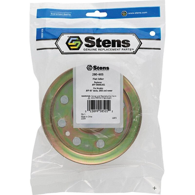 REPLACES AYP FLAT IDLER 596481401 48" DECK 532175820 175820 107620 STENS 280 - 605 - OPE Quality Parts