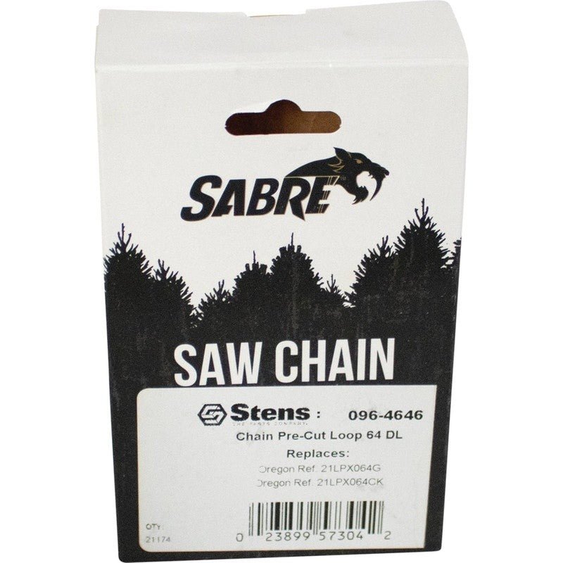 SABRE CHAINSAW CHAIN K2C - 64E ECHO FITS CS - 450 242XP H2164 H21 - 64 STENS 096 - 4646 - OPE Quality Parts