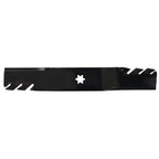 SILVER STREAK TOOTHED BLADE 942 - 0611A FOR TROY - BILT LX460 LX468 STENS 362 - 428 - OPE Quality Parts