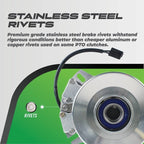XTREME PTO CLUTCH 00191700 PM34Z ZOOM 2550XL YJ1840 YJ2044 521945 STENS X0005A - OPE Quality Parts