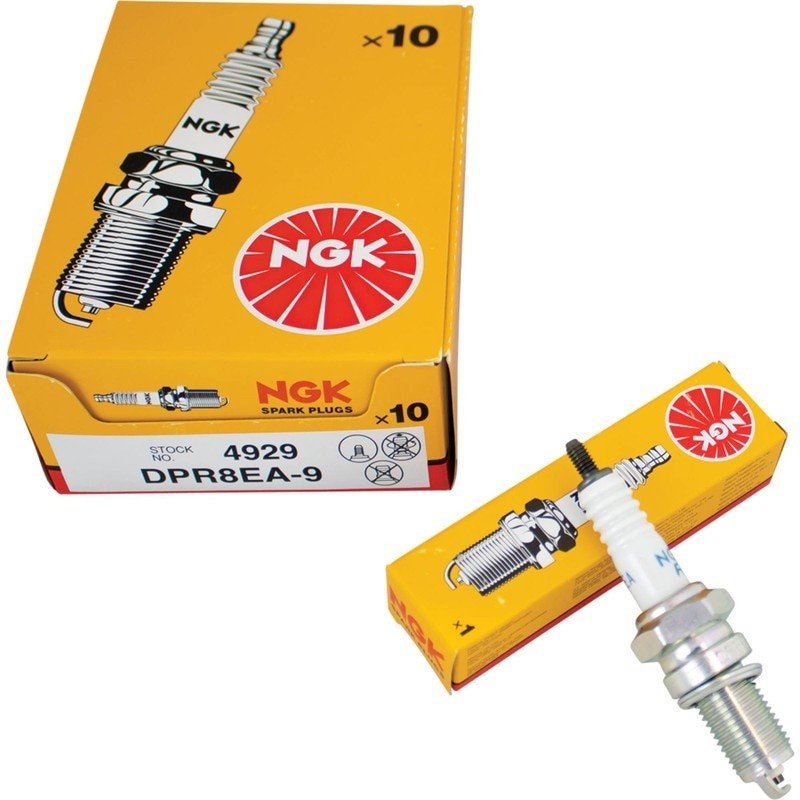10PC REPLACES NGK SPARK PLUG 4929 SMALL ENGINES DPR8EA - 9 STENS 130 - 143 - 10 - OPE Quality Parts