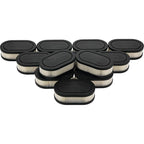 12PC REPLACES BRIGGS AND STRATTON AIR FILTER FOR 09P702 092J0B STENS 102 - 851 - 12 - OPE Quality Parts