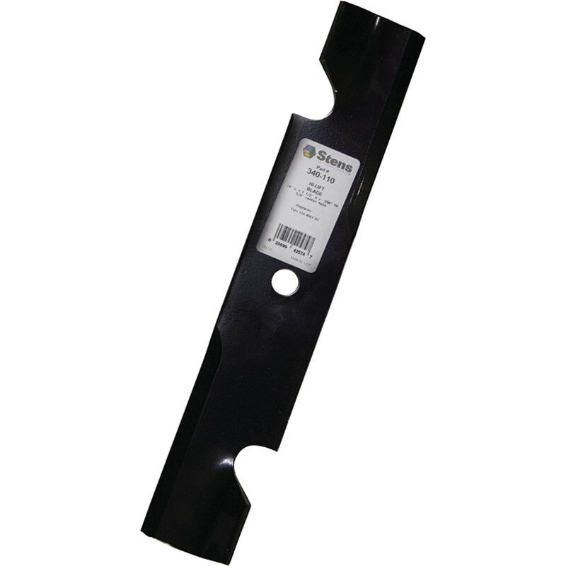 REPLACES TORO NOTCHED HI - LIFT BLADE 108 - 4081 - 03 Z MASTER 40" 14" STENS 340 - 110 - OPE Quality Parts