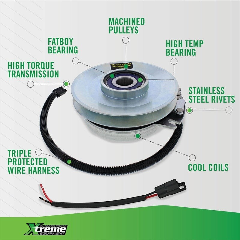 XTREME PTO CLUTCH TCA23182 652R 661R FITS 648R 5218385 23182 652B STENS X0437A