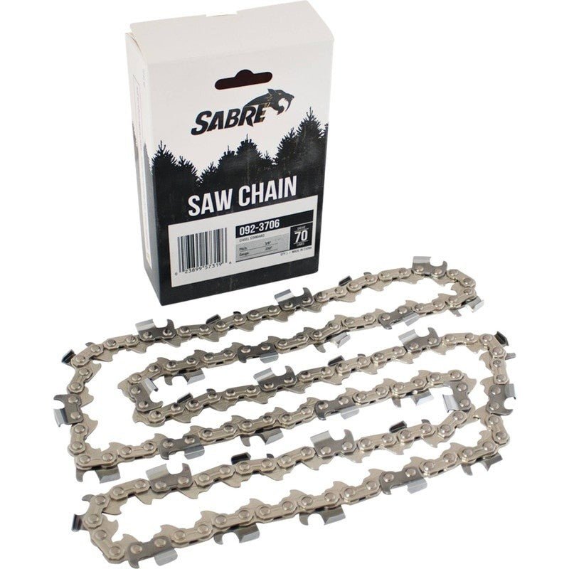 SABRE CHAINSAW CHAIN A1LM - 70E POULAN 360 FITS CS - 500EVL B70 D70 STENS 092 - 3706 - OPE Quality Parts