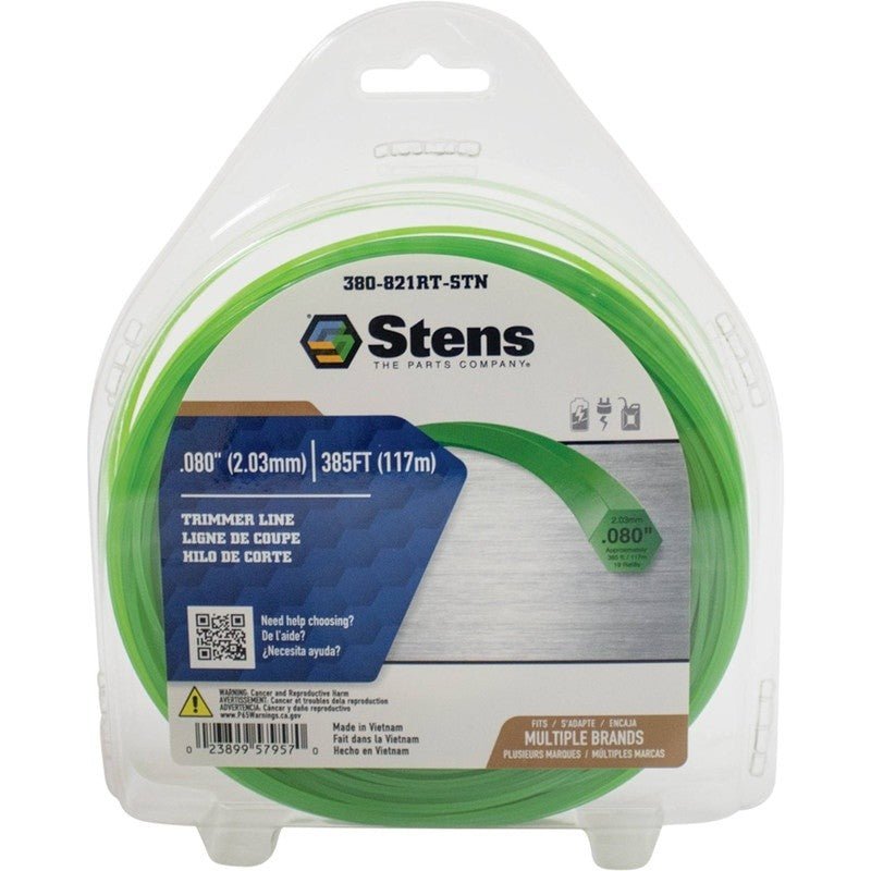 6PC SILVER STREAK TRIMMER LINE 99969 - 1825 .080 999691825 STENS 380 - 821RT - STN - OPE Quality Parts