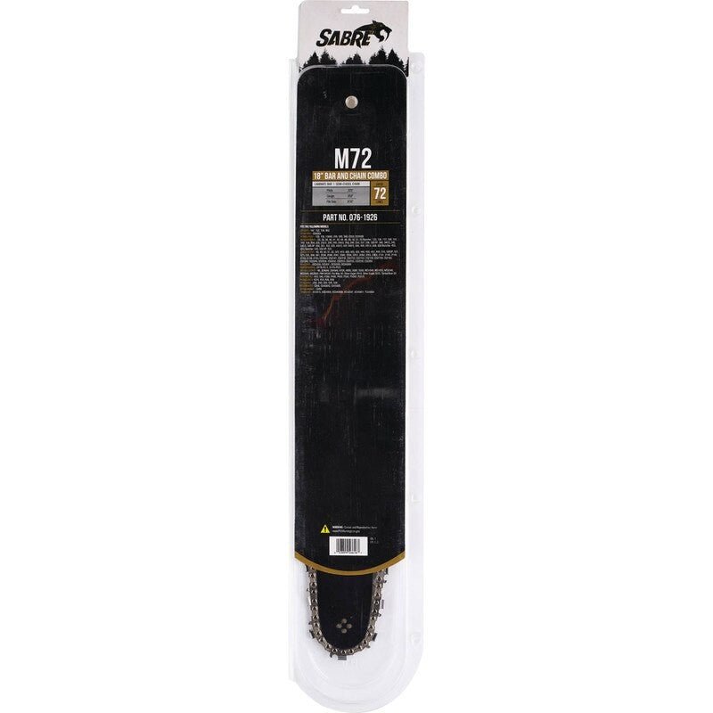 SABRE BAR AND CHAIN COMBO REPLACES 108580 HUSQVARNA 33 36 DCS5121 STENS 076 - 1926 - OPE Quality Parts