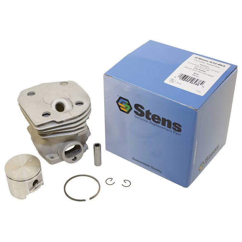 REPLACES HUSQVARNA CYLINDER ASSEMBLY 537253104 PISTON KIT 16" 8" STENS 632 - 864 - OPE Quality Parts