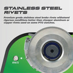 XTREME PTO CLUTCH TCA21167 FITS Z710A Z720A TCA20604 5218271 Z920A STENS X0269A - OPE Quality Parts