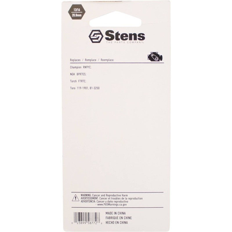 10PC REPLACES NGK SPARK PLUG BPR7ES RN9YC CHAMPION F7RTC STENS 131-055RT-STN