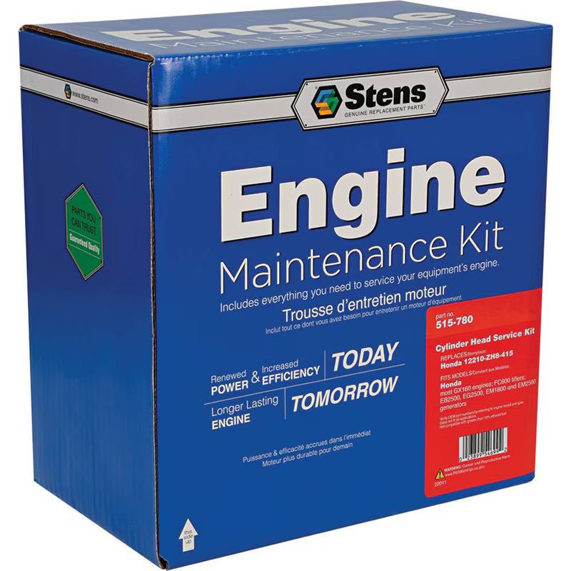 CYLINDER HEAD SERVICE KIT REPLACES HONDA 12210 - ZH8 - 415 4" EG2500 STENS 515 - 780 - OPE Quality Parts