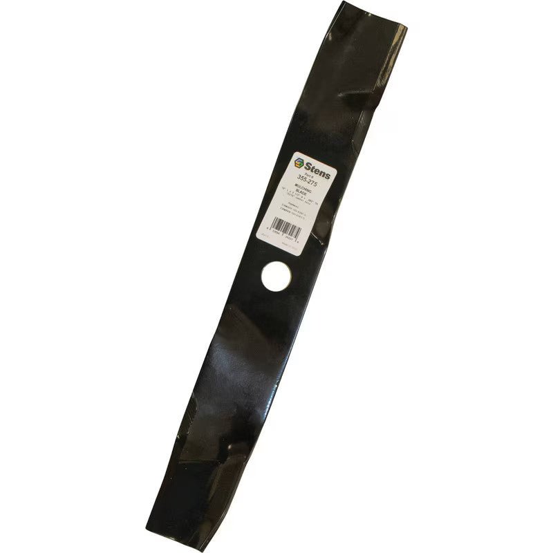 REPLACES EXMARK MULCHING BLADE 116 - 5175 - S LAZER Z 18" 103 - 6382 - S STENS 355 - 275 - OPE Quality Parts